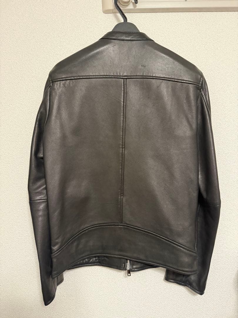 【美品】UNITED TOKYO ラムレザー シングルジャケット ライダース