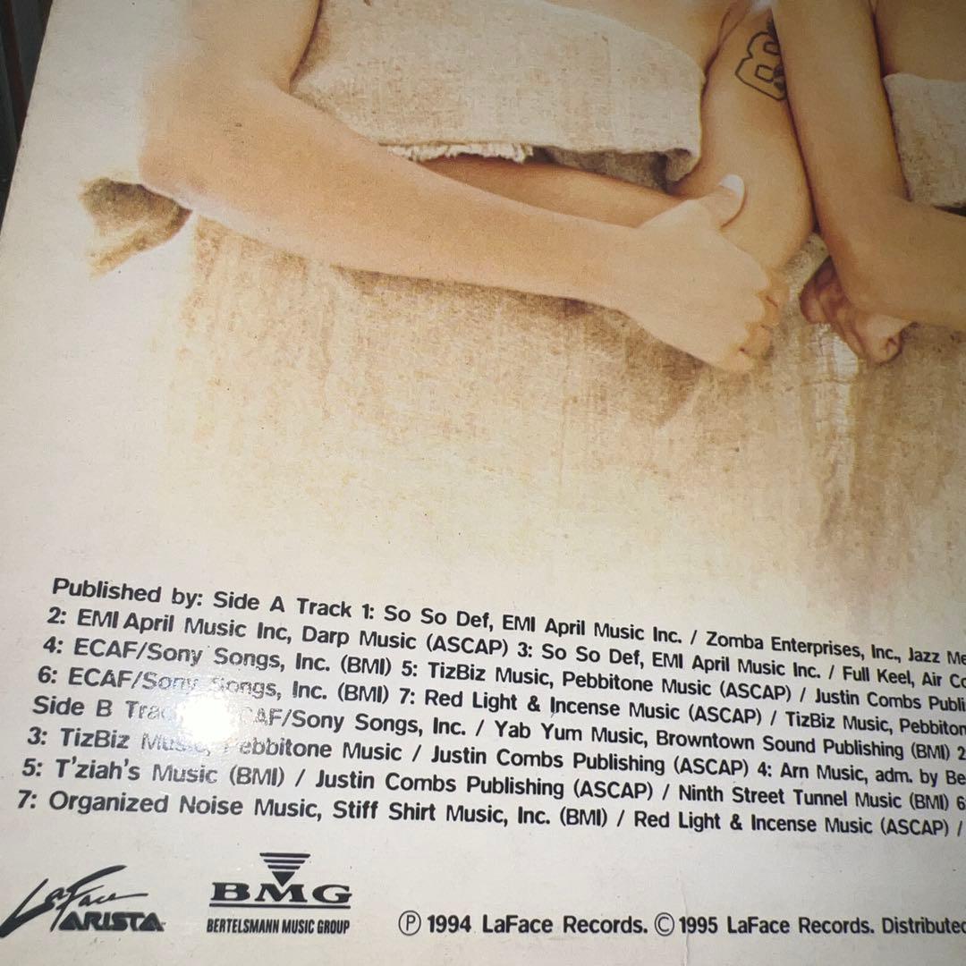洋楽 TLC EU org crazy sexy cool LP