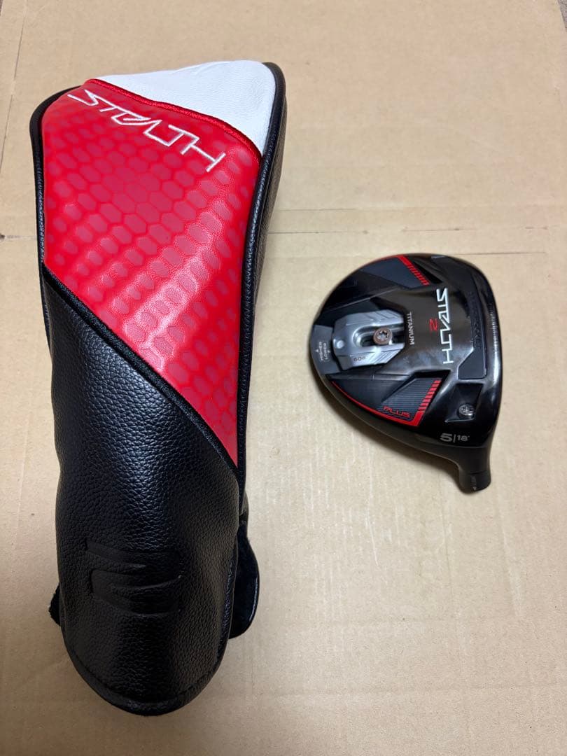 テーラーメイド STEALTH2 PLUS フェアウェイウッド 5W ヘッドのみ