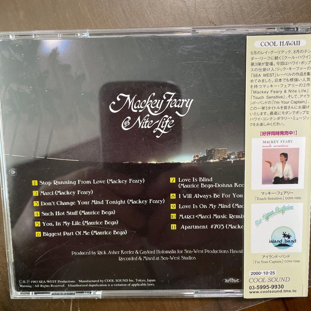 洋楽 AOR CD Mackey Feary & Nite Life