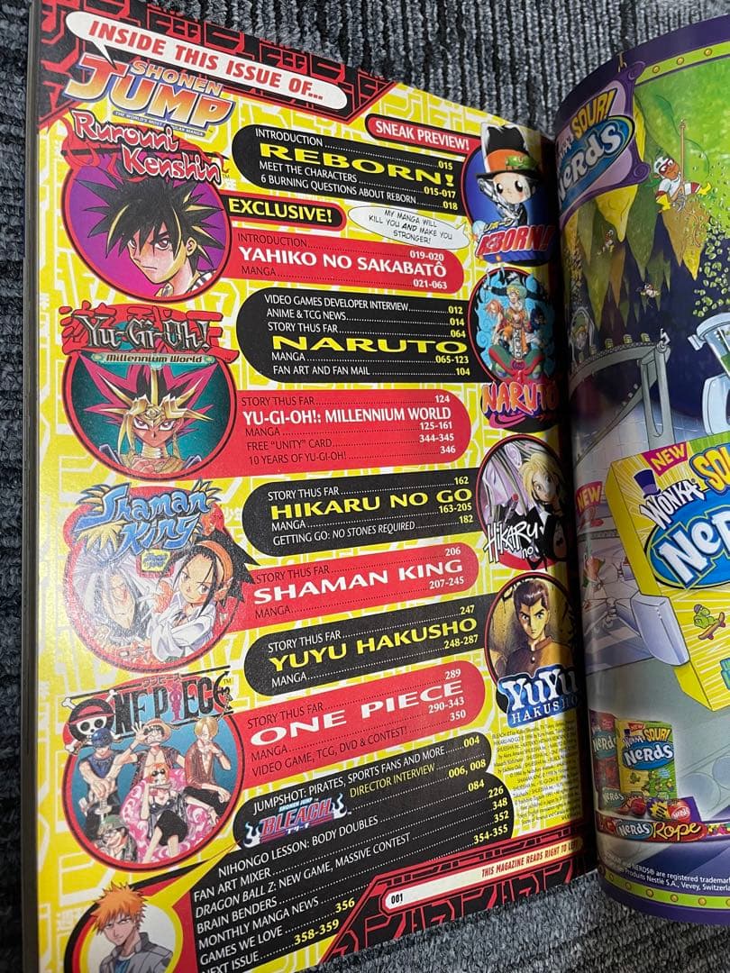 週刊少年ジャンプ　アメリカ版　JUMP 2006年　ワンピース　付録付き　希少