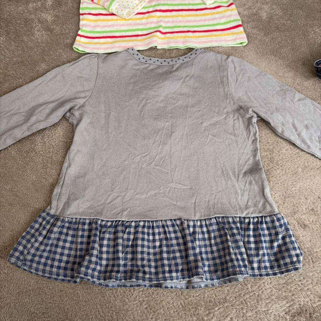 みーちゃん‼️ミキハウス　90cm 長袖 ロンT ハーフパンツ