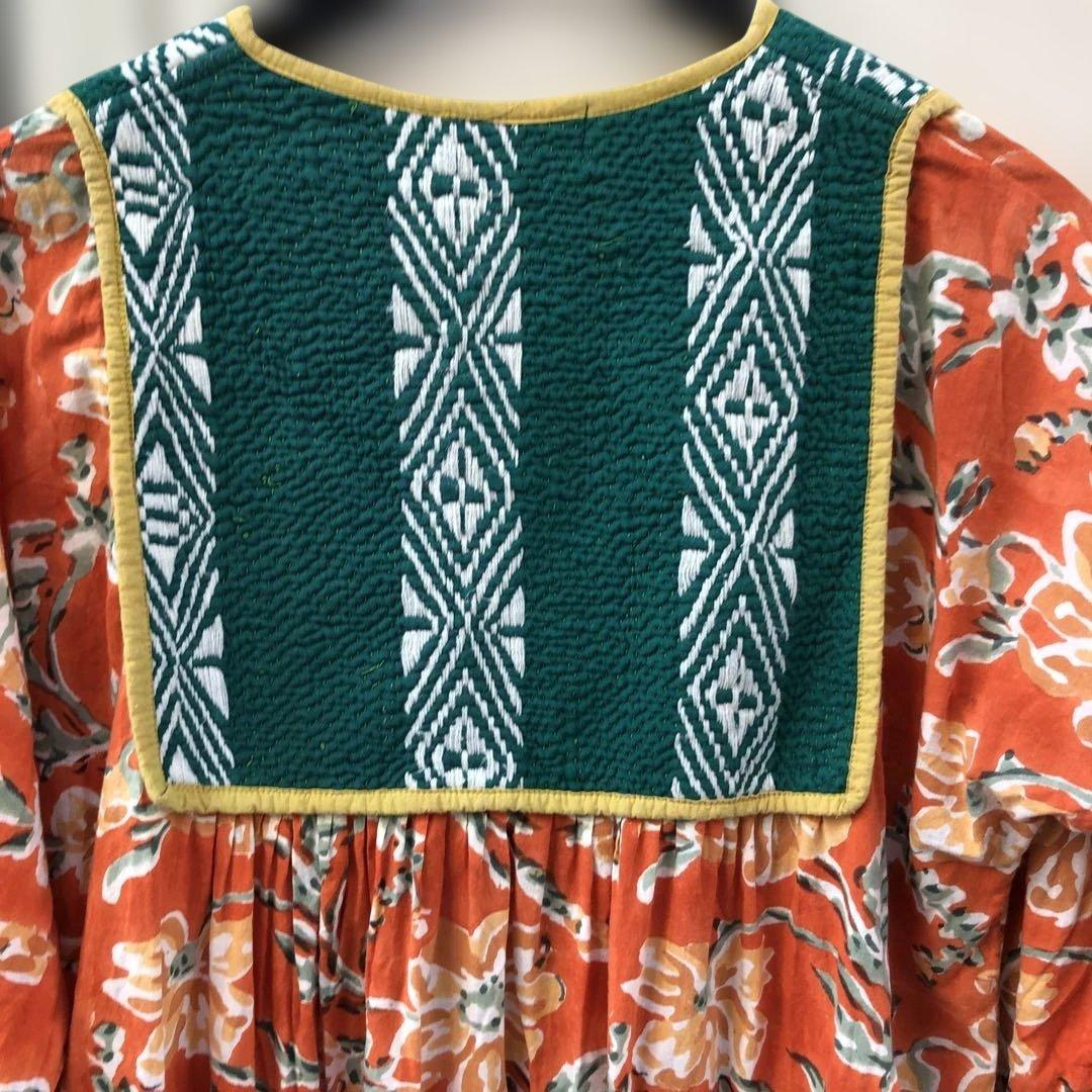 niokiニウーキカンタキルトワンピース美品