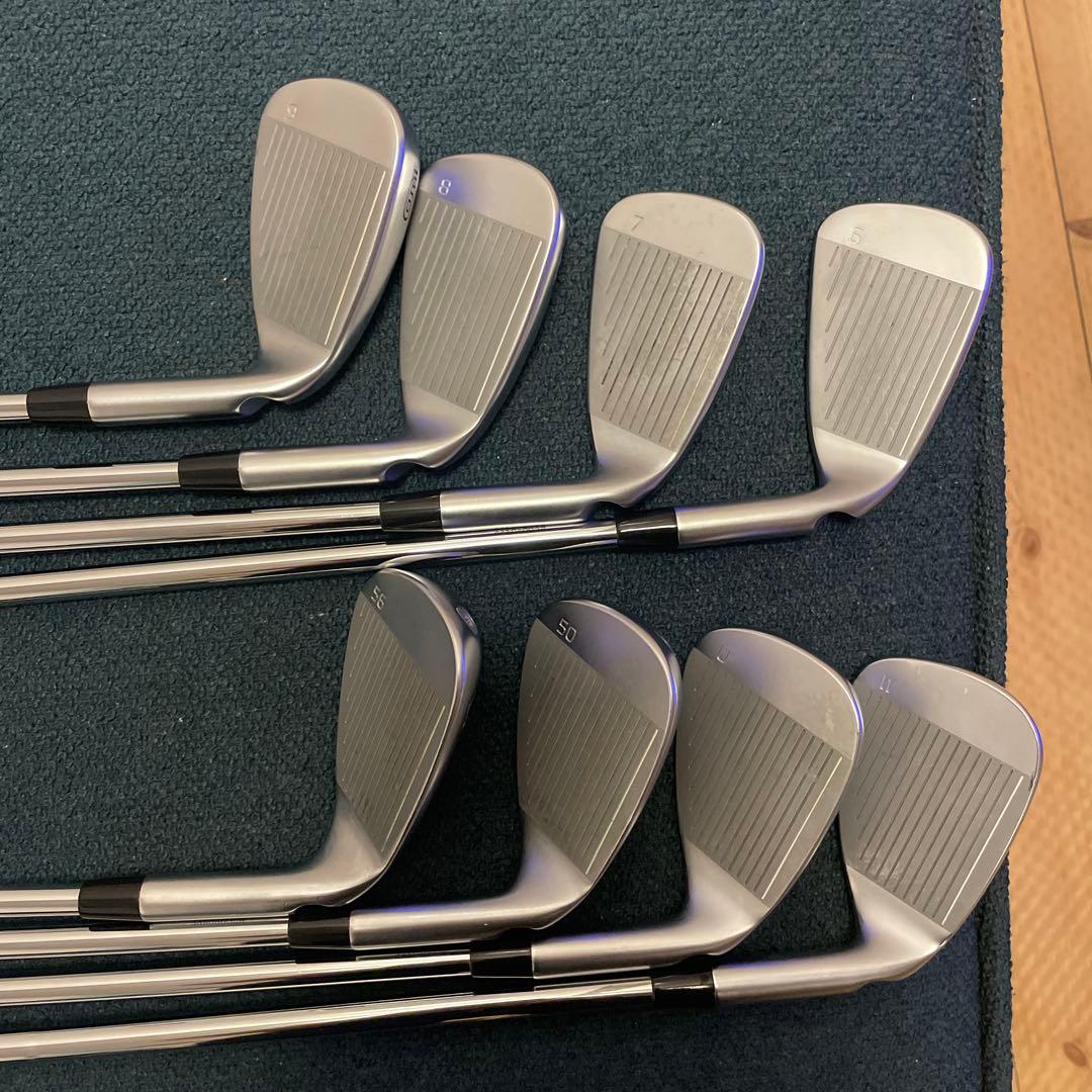 【レフティ】PING G730 アイアンセット 6-9 W U 50 56