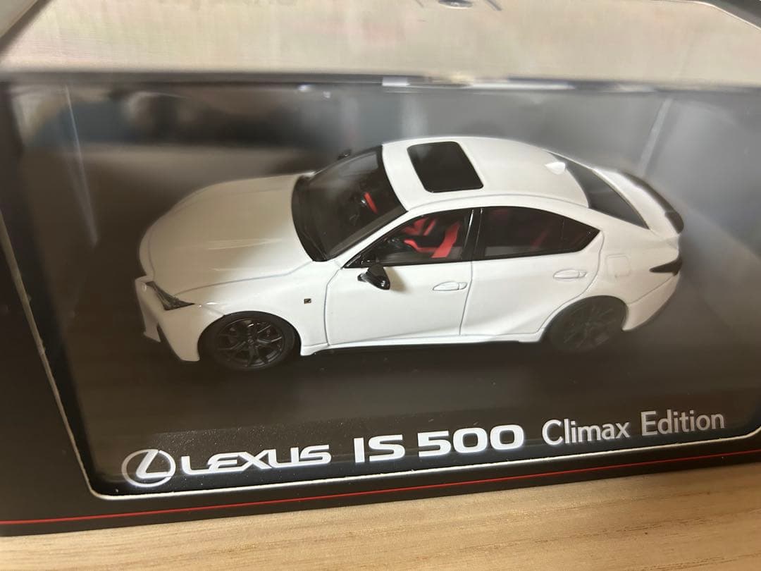 京商　Lexus IS 500 Climax Edition ホワイト