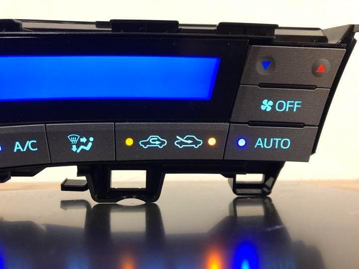 ZVW30 プリウス 後期 エアコンパネル エアコンスイッチ LED打ち替え 7