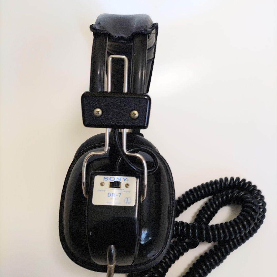 【レトロな希少品】SONY ヘッドホン DR-7 動作確認済み