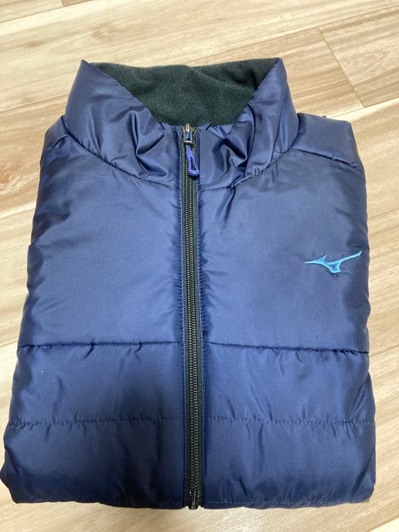 値下げします❗️ Mizuno DWV71 ネイビー発熱ベスト