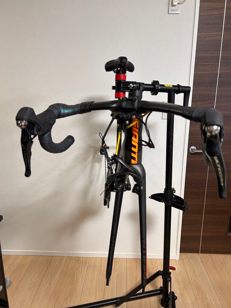 TCR Adv Proフォーク換装/R8000/パワメPES付 フレームジャンク