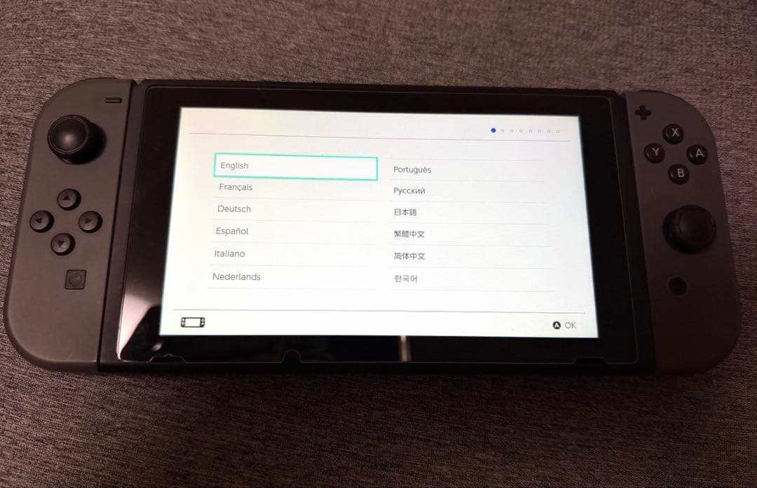 【箱付き】Nintendo Switch　本体　グレー