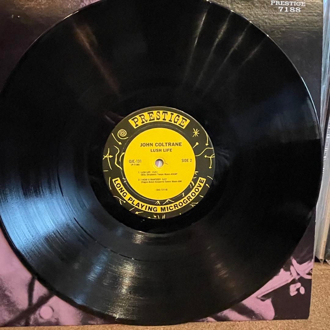 【US盤】John Coltrane Lush Life LPレコード おまけ付