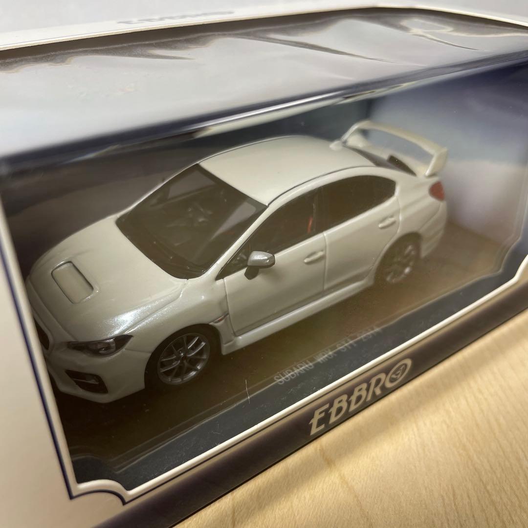 【未開封】EBBRO スバル WRX STI 2014 1/43ミニカー