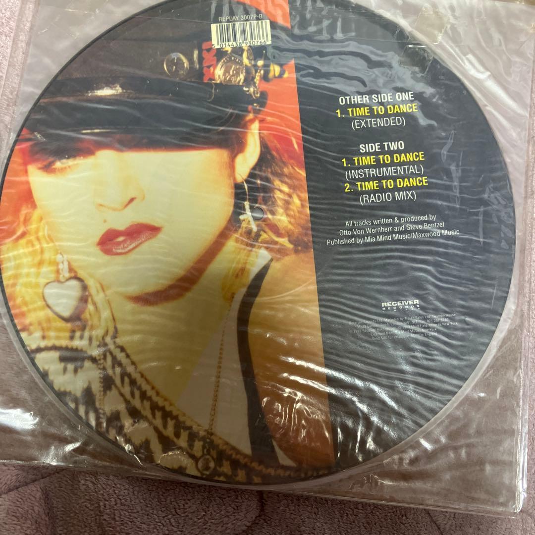 MADONNA TIME TO DANCE ピクチャーレコード