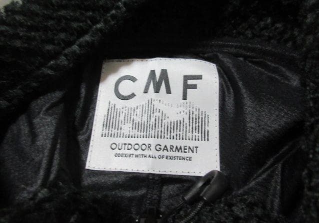 CMF ジップ ジャケット コムフィーアウトドアガーメント 黒 ブラック