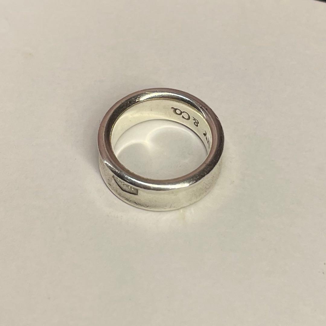 値下げ可能‼️【中古】ティファニーリング1837 ナローシルバー925約7号