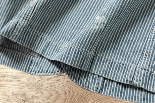アス【新Polo Ralph Lauren ヒッコリーペイントカバーオール