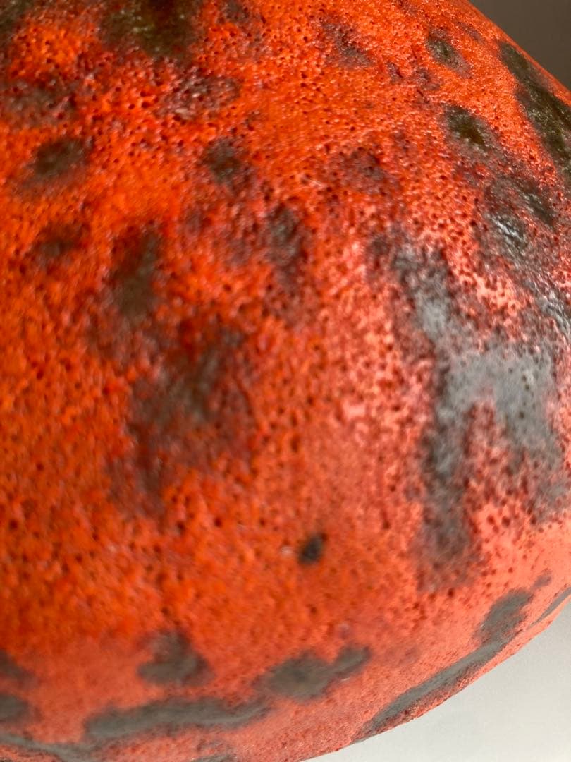ファットラバ　 西ドイツ フラワーベース　花瓶 ミッドセンチュリー　28cm