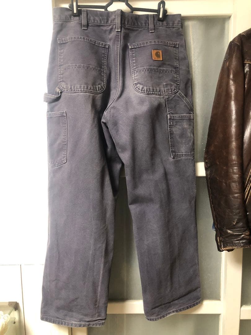 carhartt カーハート ダックペインターパンツ　古着 33×30 グレー