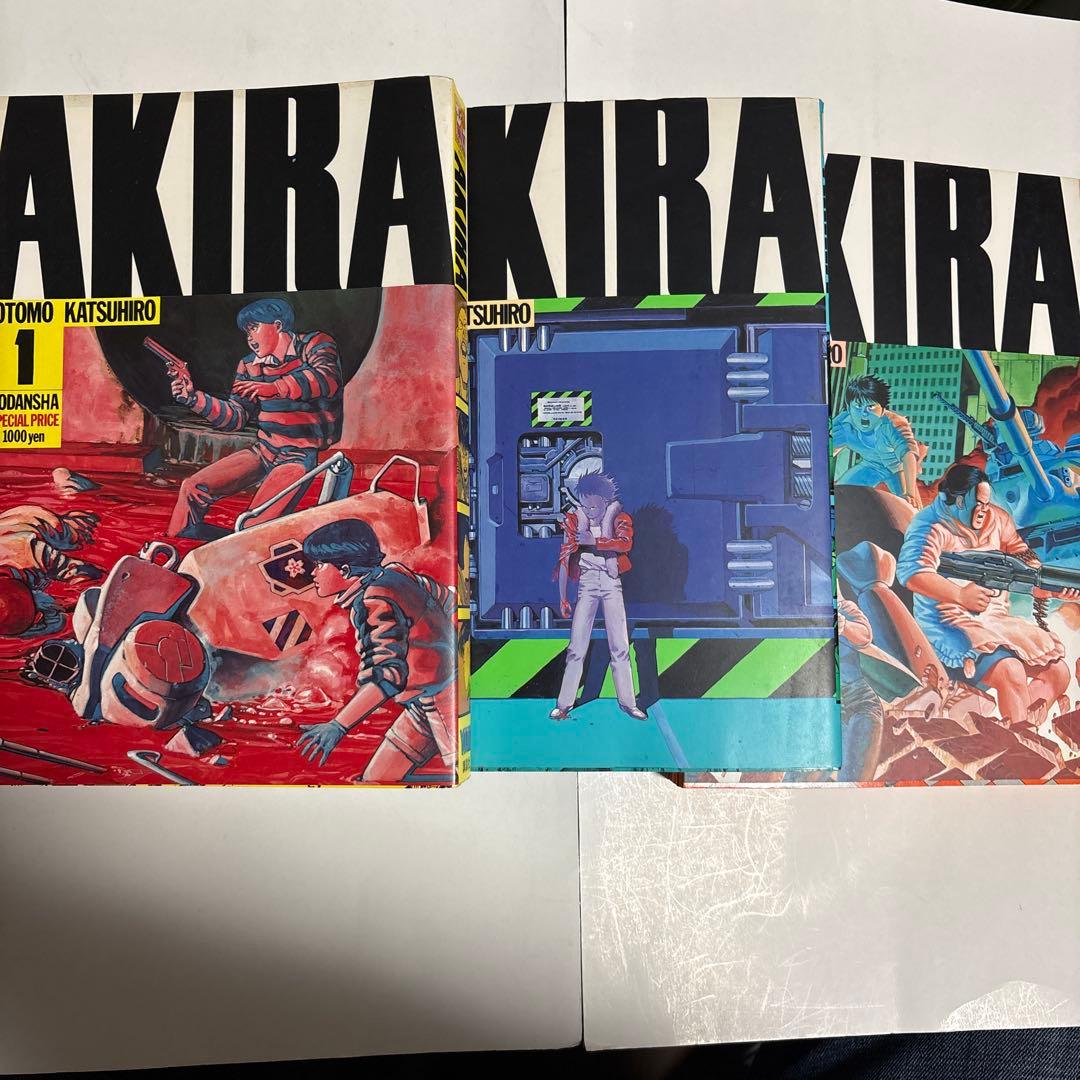 大友克洋　AKIRA アキラ　KCワイドコミックス全6巻セット　1巻以外全て初版