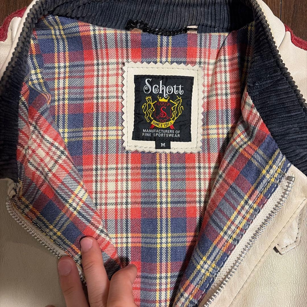 【レア品】Schott ショット ライダース ジャケット 羊革【最終値下げ】