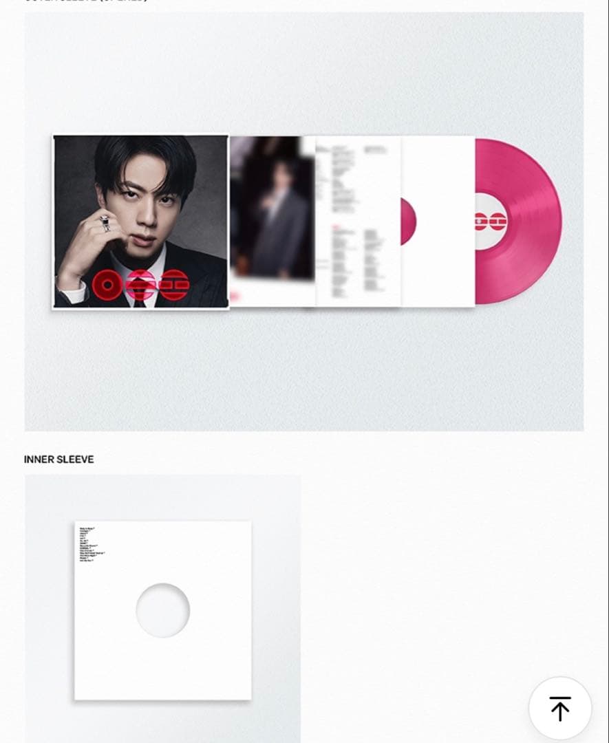 BTS ARIRANG (Standard Vinyl) ジン