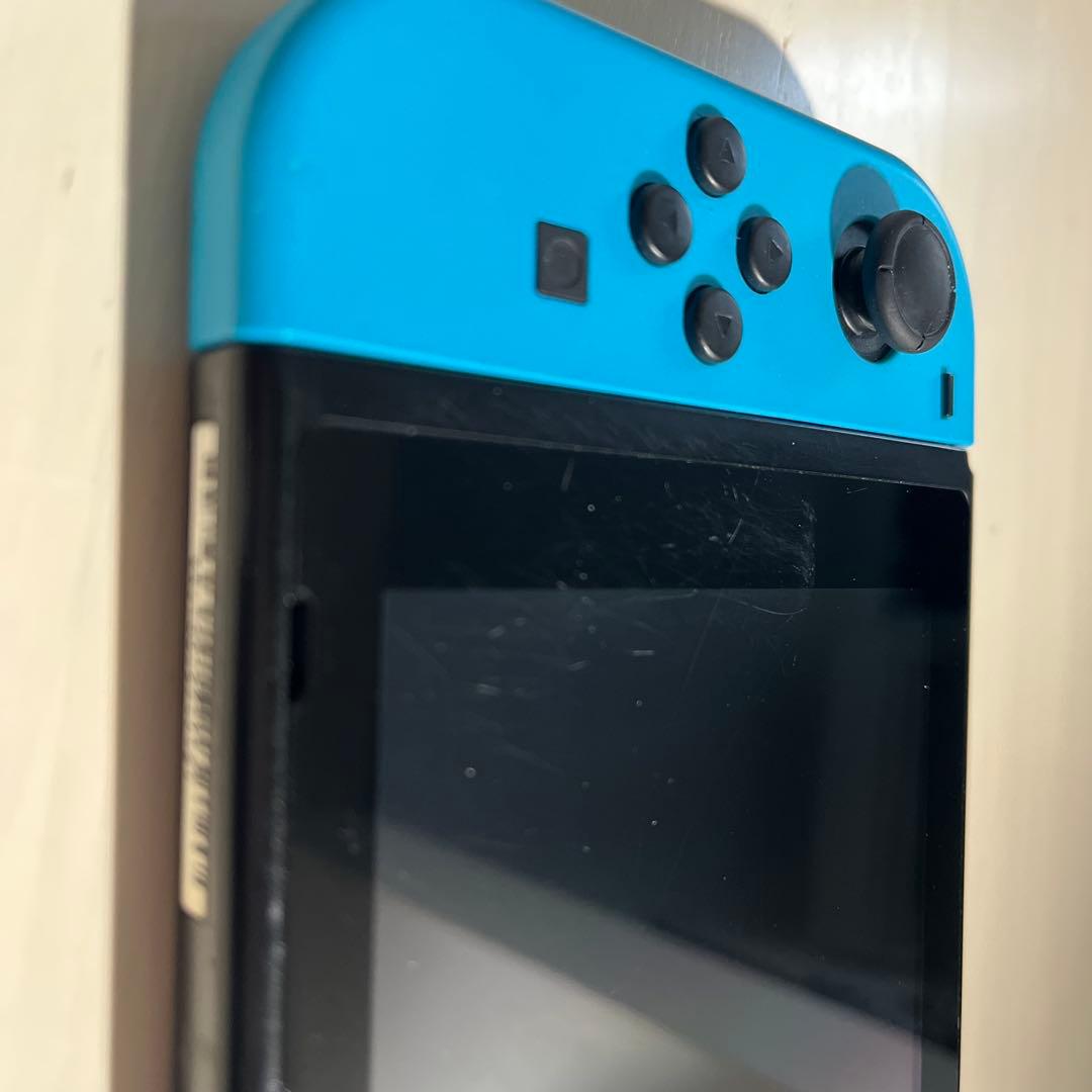 Nintendo Switch 青/赤 本体 Joyコン　純正AC DOC二種