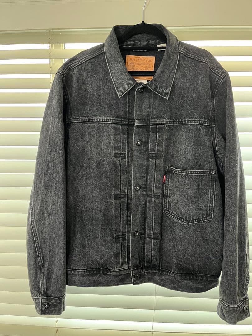 EDIFICE30周年Levi's ブラックデニムジャケット