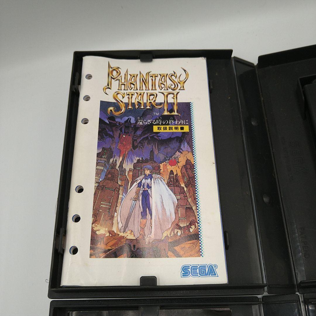 ファンタジースターII IV 2点セット メガドライブ SEGA 復刻版 完品
