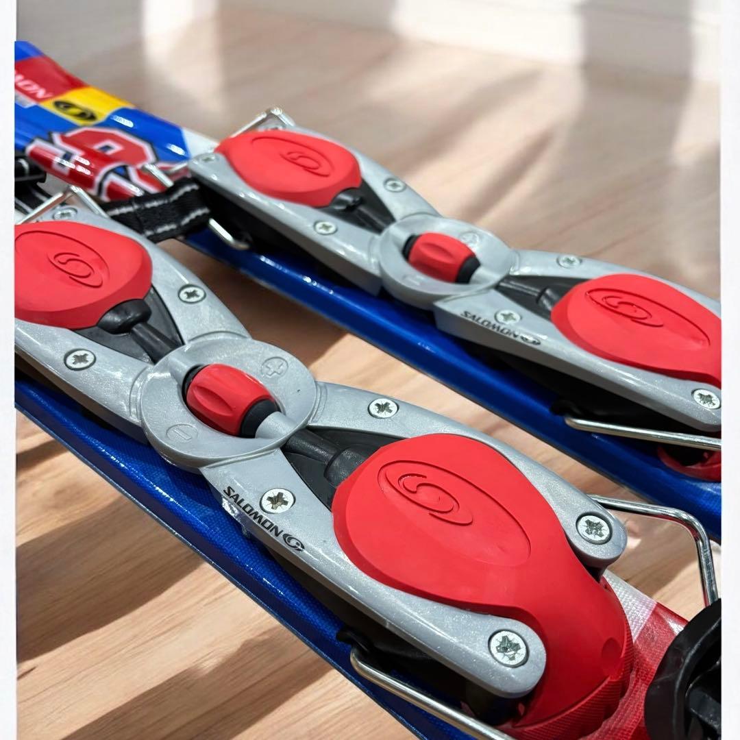 【良品】SALOMON MINIMAX 99cm ショートスキー ファンスキー