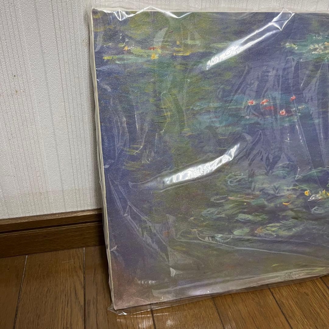 クロード・モネ 5睡蓮 睡蓮の池 複製 絵画 キャンバス トップアート 銀座