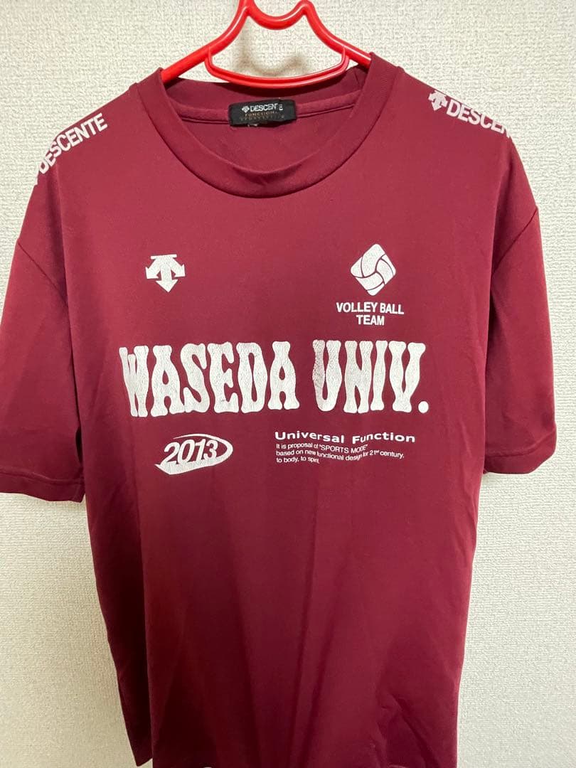 早稲田大学　バレーボール　Tシャツ
