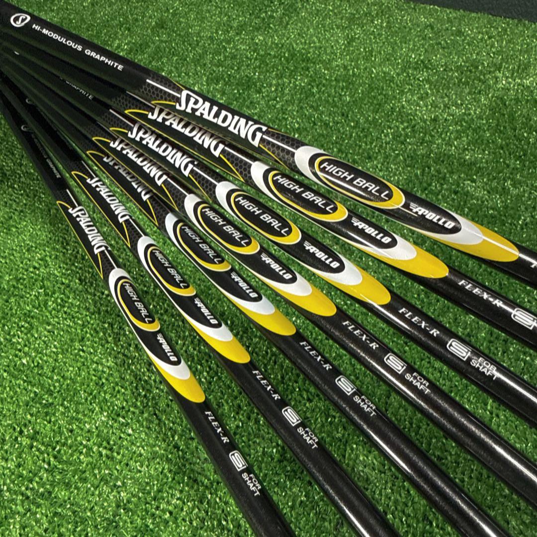 SPALDING ハイボールパワーアイア SE フレックスR 7本セット