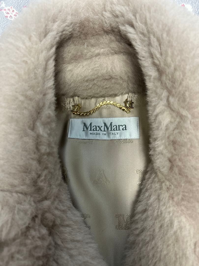 MaxMara テディーケープ★マントSM