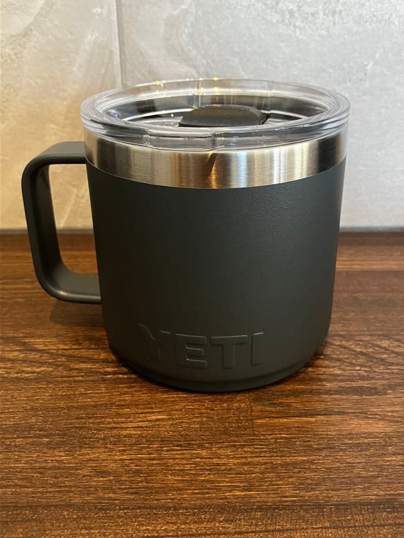 新品 YETI 14oz mug チャコール