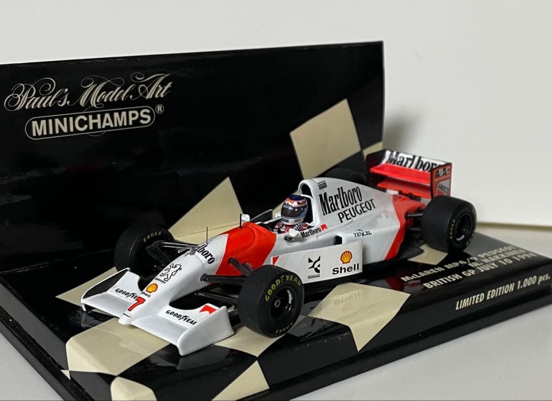 PMA 1/43 マクラーレンMP4/9 ハッキネン ミニチャンプス F1