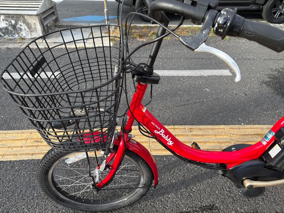 中古20㌅YAMAHA電動アシスト自転車　8.7Ah 大阪　098