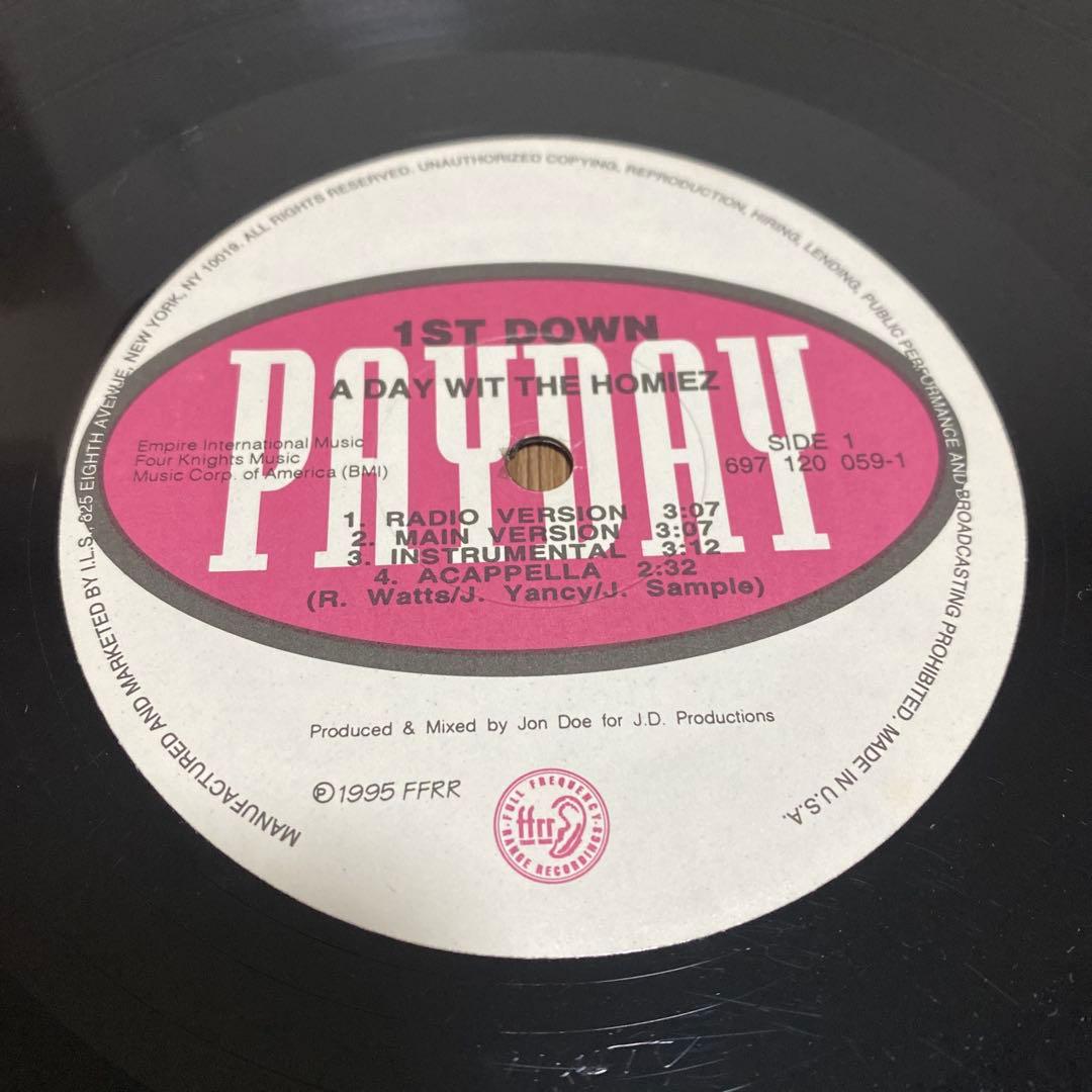 1st Down / A Day Wit The Homiez レコード