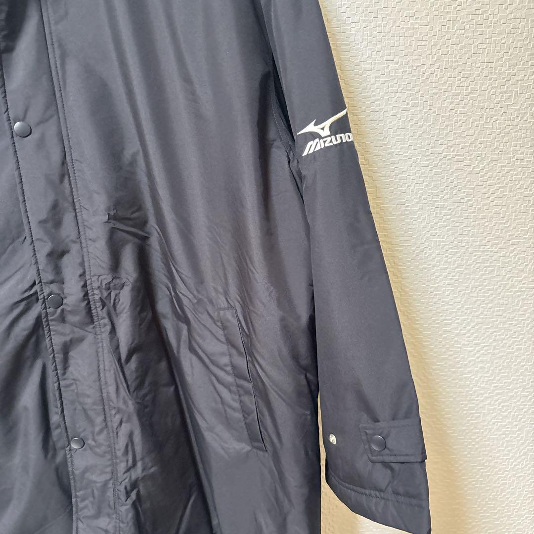 【ミズノ】新品 野球 グランド ベンチコート52WM-60014 XL ネイビー