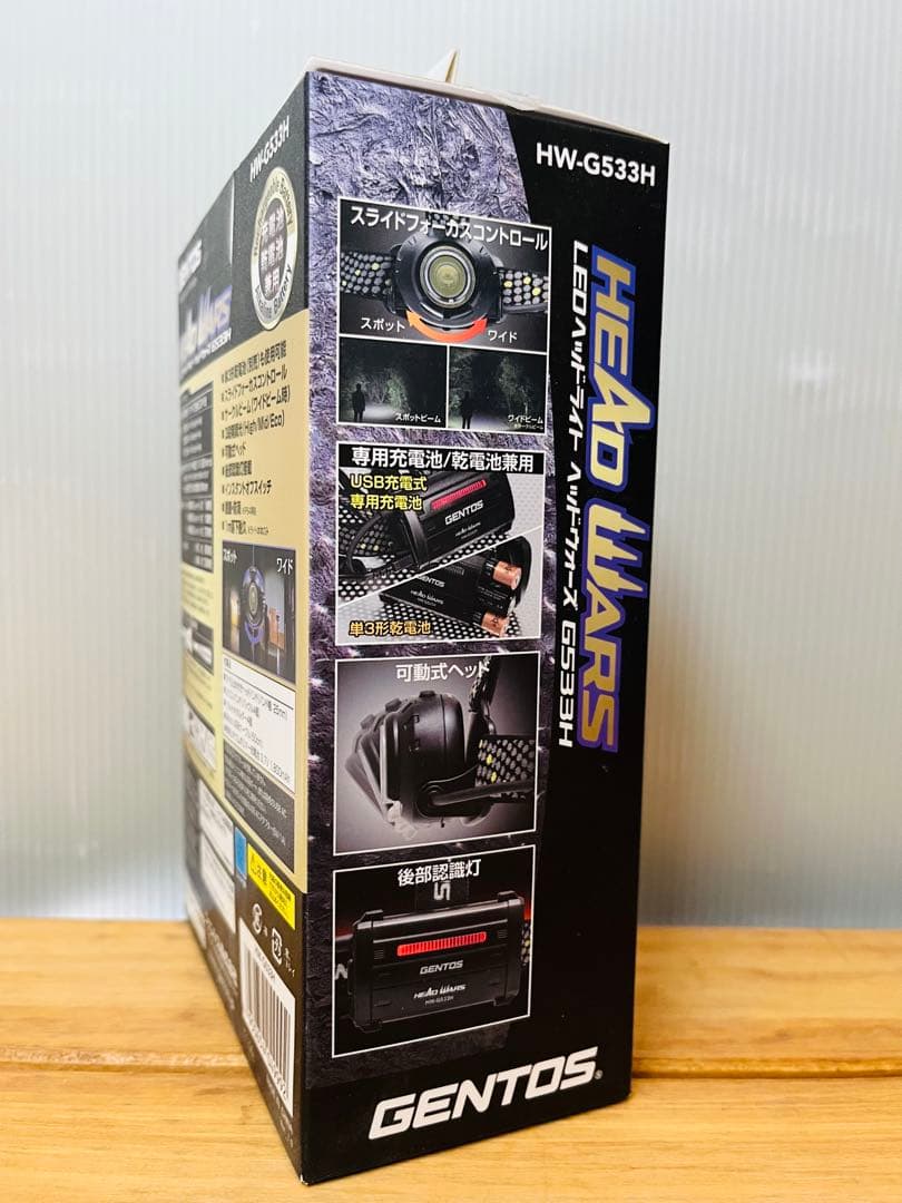 LED ヘッドライト 600ルーメン HW-G533H 2個