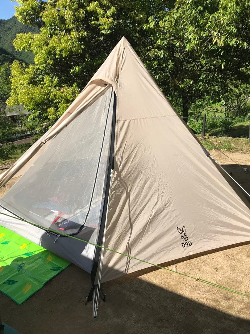 DODワンポールテントM 専用グランドシート　DODとんがりハット