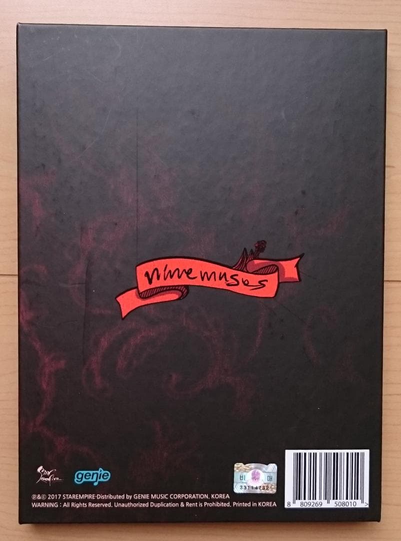 ★直筆サインCD◆Nine Muses◆Identity◆◆国内発送◆韓国◆