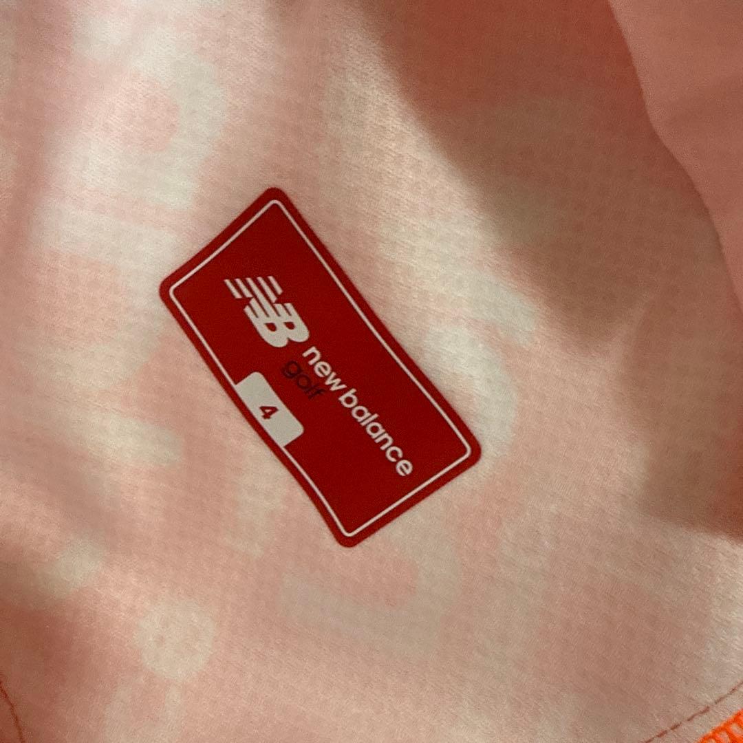 新品タグ付き未使用　NEW BALANCE GOLF 総柄　ゴルフハーフパンツ4