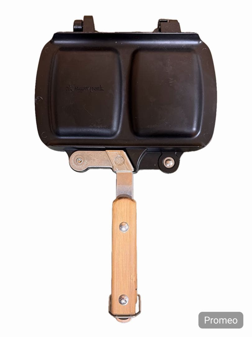 ホットサンドクッカー ブラック