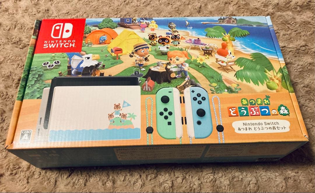 Nintendo Switch 本体 あつもりバージョン 初期化済み ジャンク品