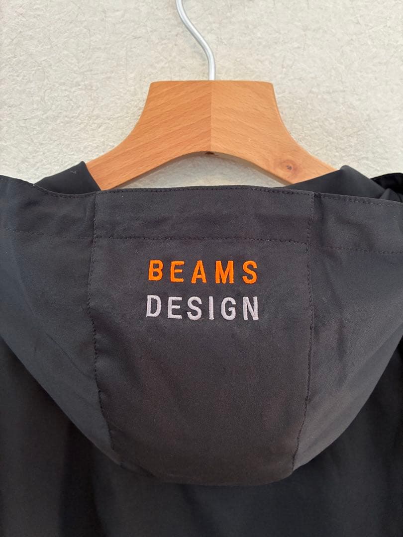 ZETT×BEAMS DESIGN ブラックジャケット フード付き