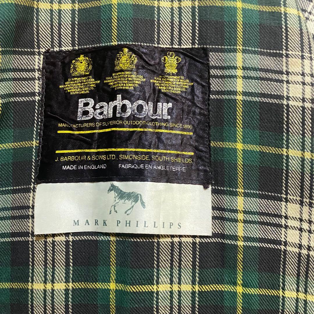 た*ろ様 Barbour MARK PHILIPS 超希少　ビンテージ Lサイズ