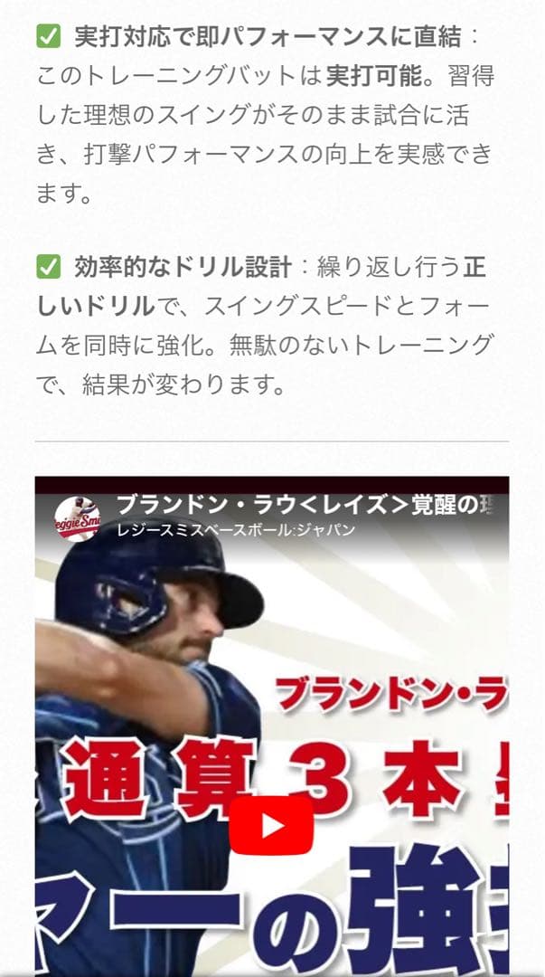 プロベローシティーバット　33インチプロモデル　1440g RHKトレーディング
