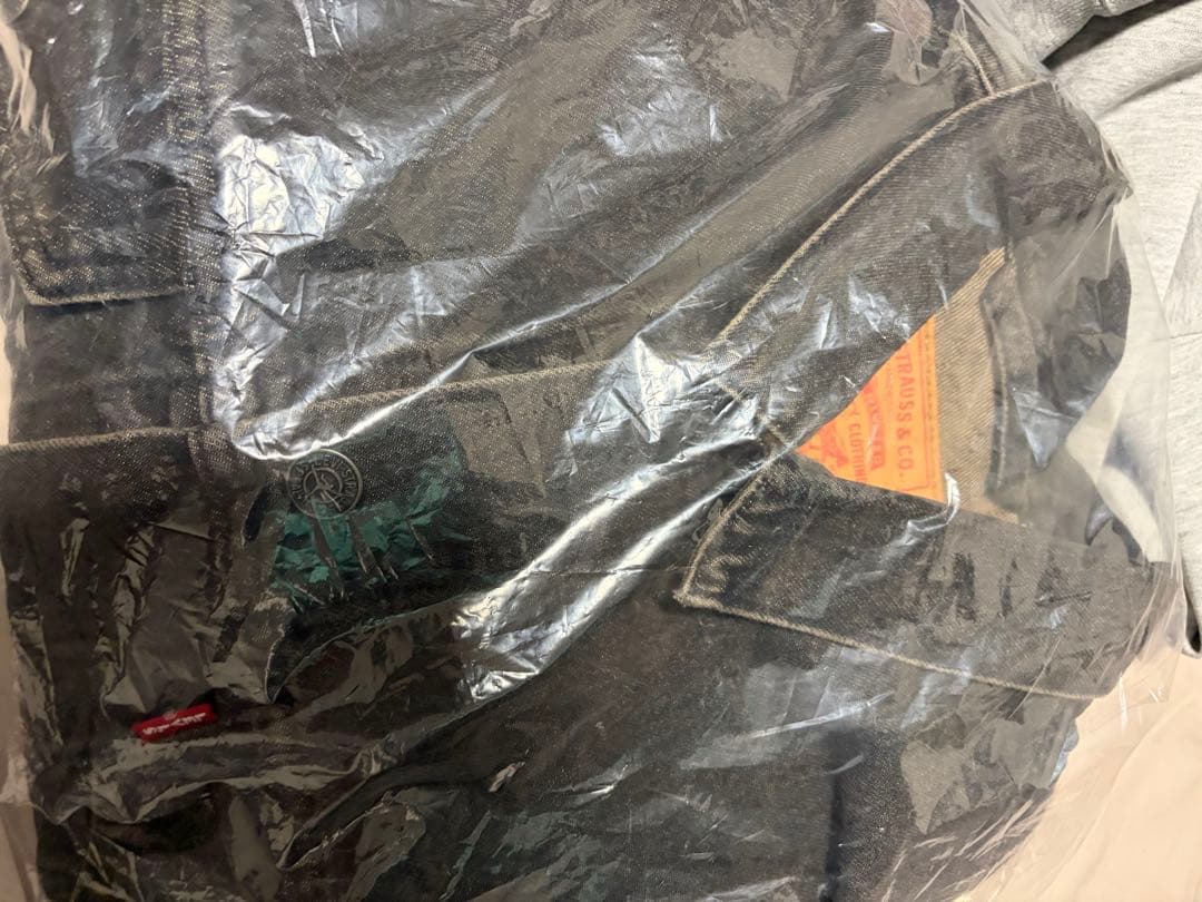 Levi's JORDAN ブラックデニム ジャケット XL