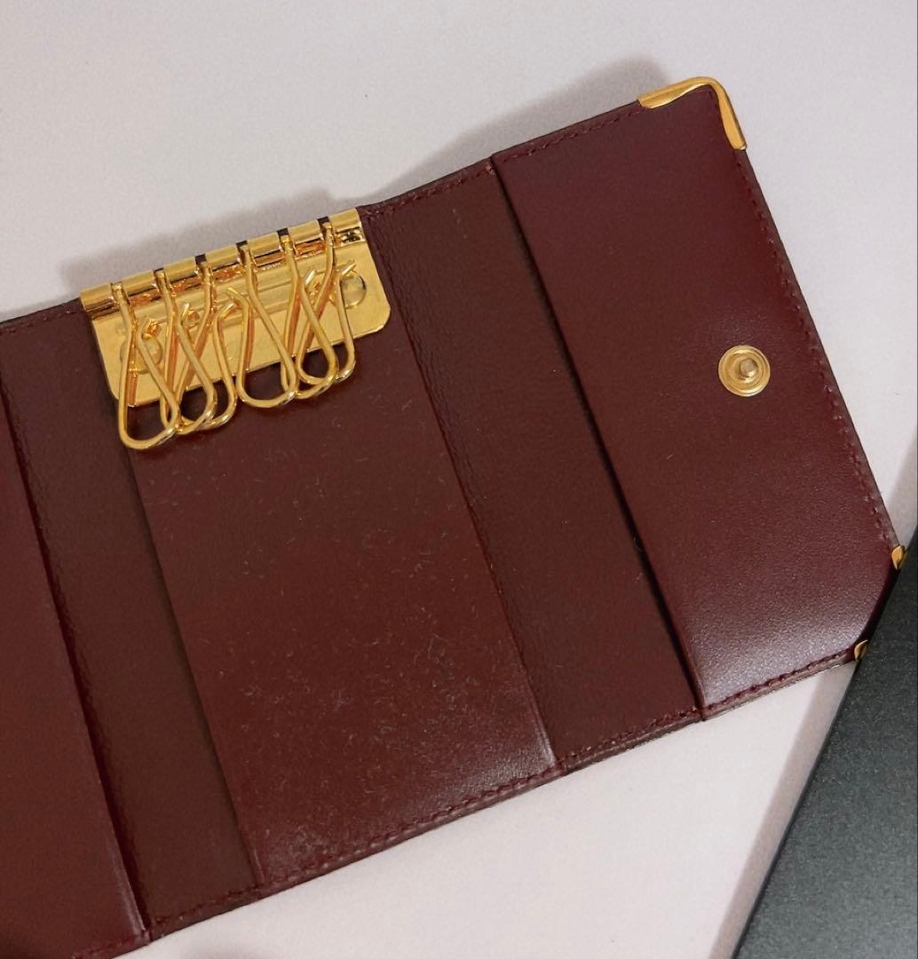 カルティエ　Cartier キーケース　未使用品　6連 箱付き
