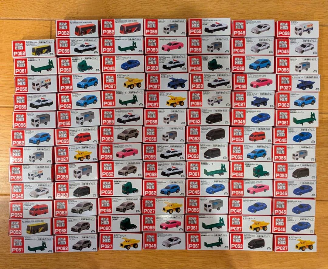 の*ム様 ポケットトミカ まとめ売り 90台 トミカくじ トミカ